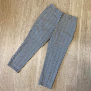 Gray Plaid Trousers